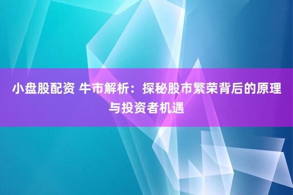 小盘股配资 牛市解析：探秘股市繁荣背后的原理与投资者机遇
