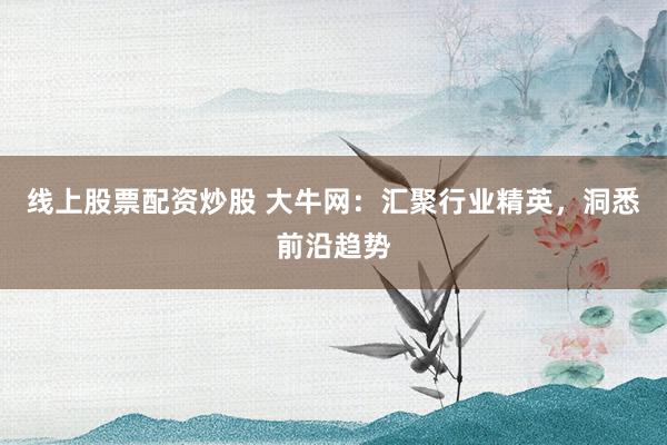 线上股票配资炒股 大牛网：汇聚行业精英，洞悉前沿趋势